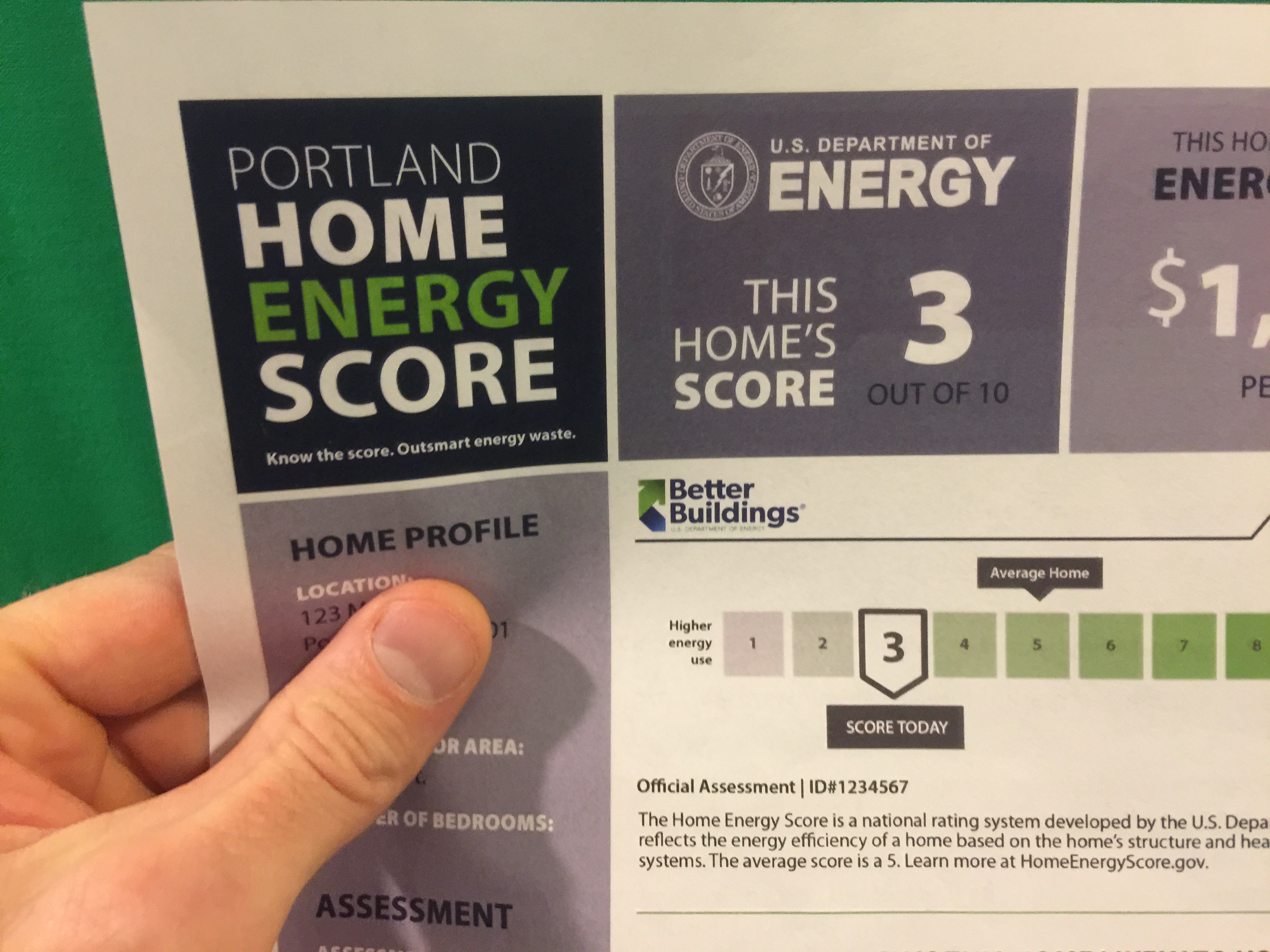 Portland Home Energy Score