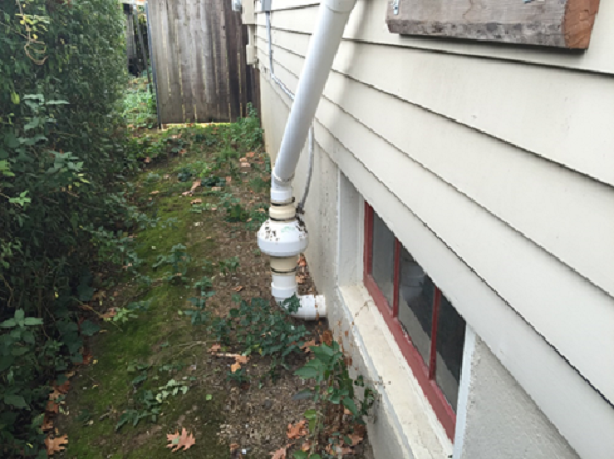 Radon Mitigation Seen on Portland Home by Appraiser