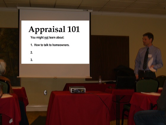 What you did not learn in appraisal school